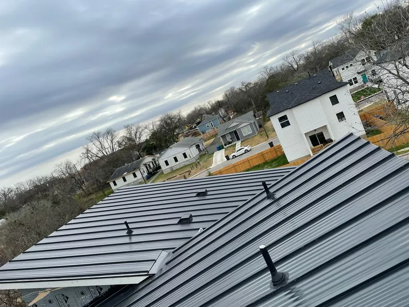 Standing seam metal roof panels with vents for Skylight Repair in Antigo